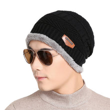 Load image into Gallery viewer, Plush Lined  Beanie Cap
