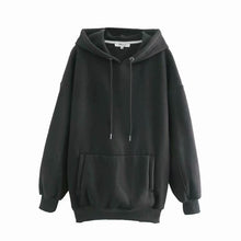 Load image into Gallery viewer, Hooded Loose Fitted Thick  Soft Sweatshirt
