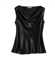 Load image into Gallery viewer, Satin Cowl Neck Blouse
