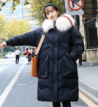 Load image into Gallery viewer, Mid-length Loose Fitted Down Padded Coat
