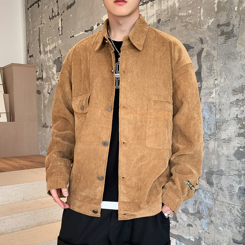 Classic Oversized Corduroy Jacket