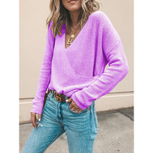 Load image into Gallery viewer, Long Sleeve  Cardigan Loose Top
