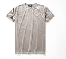 Load image into Gallery viewer, Velour Short-Sleeved T-shirt
