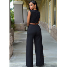 Load image into Gallery viewer, Casual Classic Belted Jumpsuits
