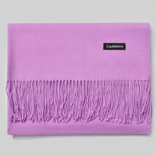 Load image into Gallery viewer, Fringed Plush Cashmere Scarves
