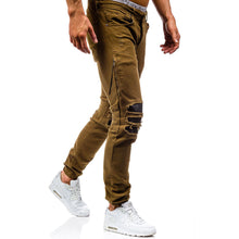 Load image into Gallery viewer, Casual Fit Shredded Jeans
