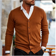 Load image into Gallery viewer, V-neck Cashmere Cardigan
