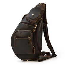 Load image into Gallery viewer, Sling Leather Chest Bag
