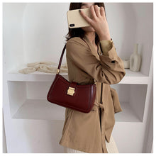 Load image into Gallery viewer, Buckle Accented Shoulder Bag
