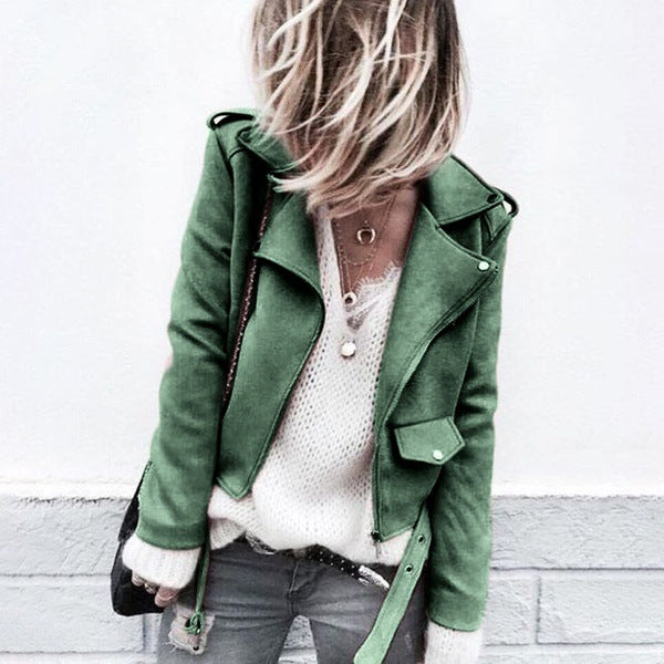 Buckled Textured Jacket