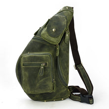 Load image into Gallery viewer, Sling Leather Chest Bag
