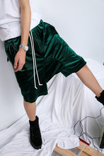 Load image into Gallery viewer, Velour Relaxed Athletic Shorts
