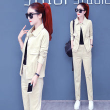 Load image into Gallery viewer, Corduroy Casual Pants  Suit
