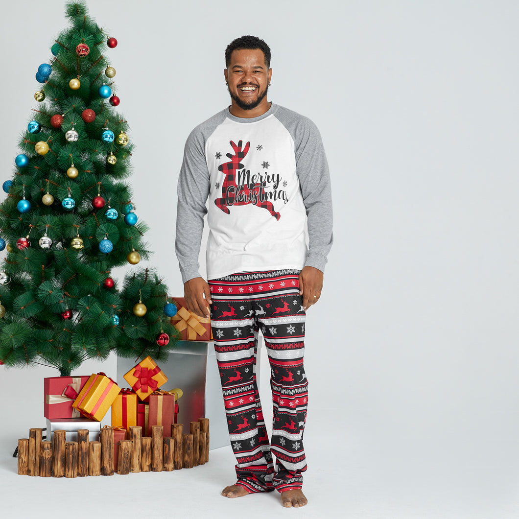 Fashion New Christmas Printed Set Home Wear Pajamas