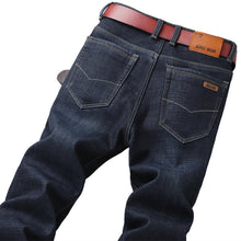 Load image into Gallery viewer, Fleeced Lined Denim Pants
