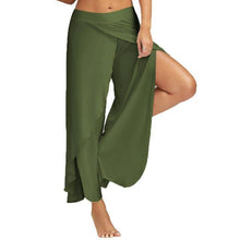 Load image into Gallery viewer, Wide Leg Split Harem Pants
