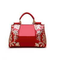 Load image into Gallery viewer, Guilded Style Glossy Handbag
