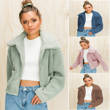 Load image into Gallery viewer, Colorful Plush Stylish Jacket
