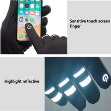 Load image into Gallery viewer, Reflective plus velvet warm gloves
