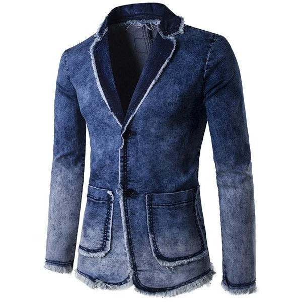 Denim Wash Blazer