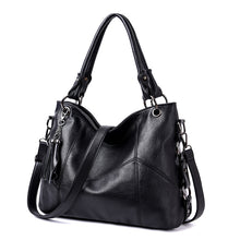 Load image into Gallery viewer, Large Soft Tasseled Handbag
