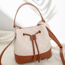 Load image into Gallery viewer, Linen Bucket bag
