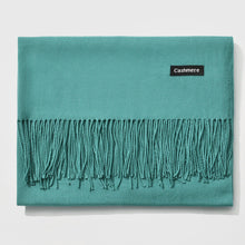 Load image into Gallery viewer, Fringed Plush Cashmere Scarves
