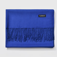 Load image into Gallery viewer, Fringed Plush Cashmere Scarves
