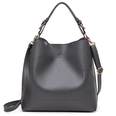 Deep Solid Color Shoulder Bag