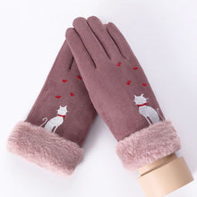 Load image into Gallery viewer, Suede Kitten Gloves
