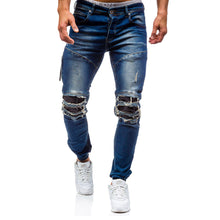 Load image into Gallery viewer, Casual Fit Shredded Jeans
