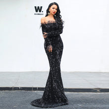 Load image into Gallery viewer, Mermaid Shimmering Evening Dress
