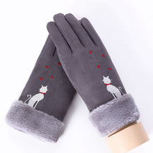 Load image into Gallery viewer, Suede Kitten Gloves
