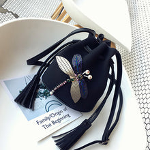 Load image into Gallery viewer, Colorful Dragonfly Handbag
