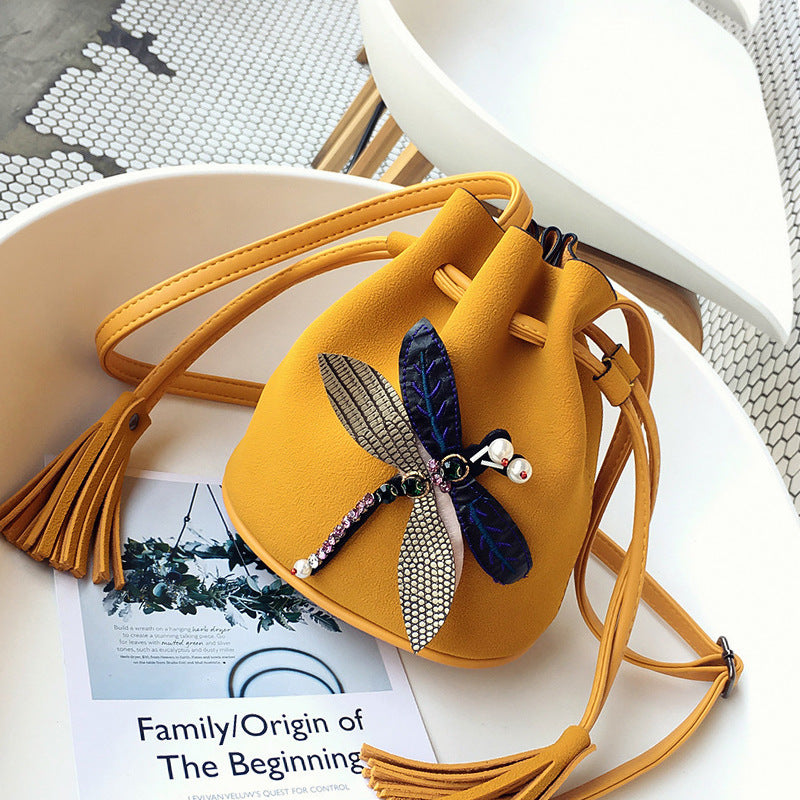 Colorful Dragonfly Handbag