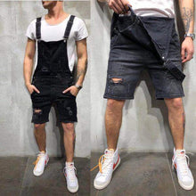 Load image into Gallery viewer, Denim Overalls  with Suspenders
