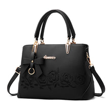 Load image into Gallery viewer, Flower Engraved Handbag
