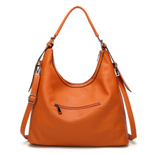 Load image into Gallery viewer, Mesh &amp; Leather Shoulder Bag
