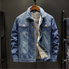 Load image into Gallery viewer, Denim Fleece Lined Jacket
