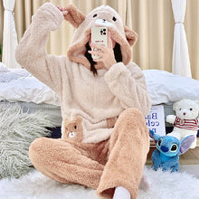 Load image into Gallery viewer, Cute Warm Themed Pajamas
