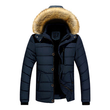 Load image into Gallery viewer, Thick Hooded  &amp; Fur Collar Padded Jacket
