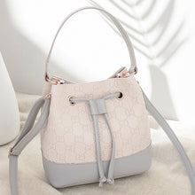 Load image into Gallery viewer, Linen Bucket bag
