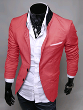 Load image into Gallery viewer, Solid Color Cotton Blazer
