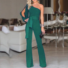 Load image into Gallery viewer, One Arm Belted Jumpsuit
