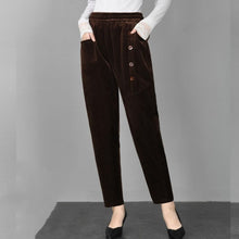 Load image into Gallery viewer, Corduroy  Casual Pants
