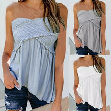 Load image into Gallery viewer, Sleeveless Criss Cross Blouse
