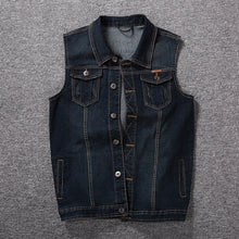 Load image into Gallery viewer, Stylish Denim Vest
