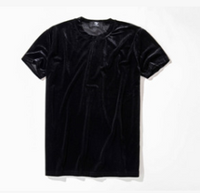 Load image into Gallery viewer, Velour Short-Sleeved T-shirt
