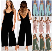 Load image into Gallery viewer, Wide Leg Casual Jumpsuit
