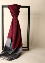 Load image into Gallery viewer, Long Plaid Cashmere Autumn  Scarf
